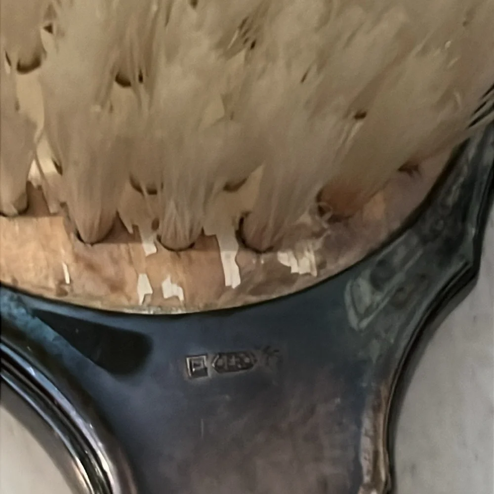 Vintage Silver plate Brush and Comb Set E Gero 75